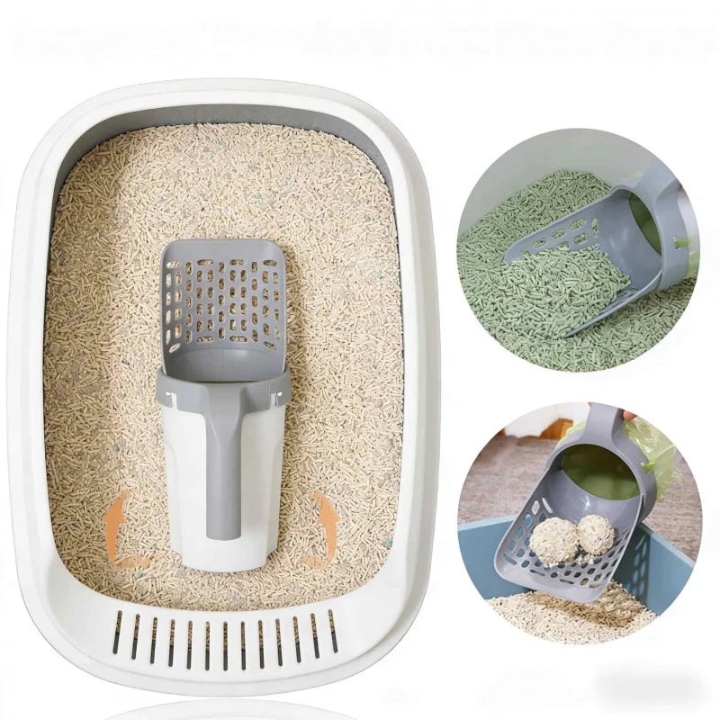 Reusable Cat Litter Scoop Refill for Cats, Litter Box Toilet Waste Cleaner Pet Supplies