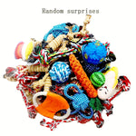 5/15/20/30pcs Random Type Durable Tough Interactive Cotton Pet Puppy Toys Vocal Toys For Small And Medium Dog Supplies - shimendi
