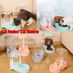 3.8L PP material Pet feeder Pet Water Fountain Drink Bowl Automatic Pet Feeder Large Cat Dog Food Dispenser - shimendi