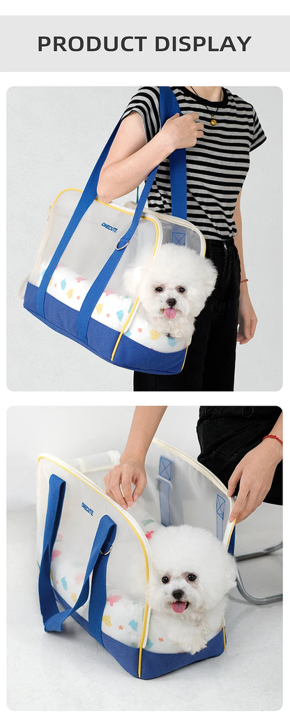 Pet Carrier Backpack, Breathable Travel Backpack for Small Dog Cat, Outdoor Comfort Carrier