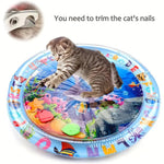 Pet Sensory Water Mat Thickened Inflatable Sea Ocean Water Mat For Cat Pet Supplies Cleaning Cooling Mat Cat Pets Accessories - shimendi