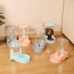 3.8L PP material Pet feeder Pet Water Fountain Drink Bowl Automatic Pet Feeder Large Cat Dog Food Dispenser - shimendi