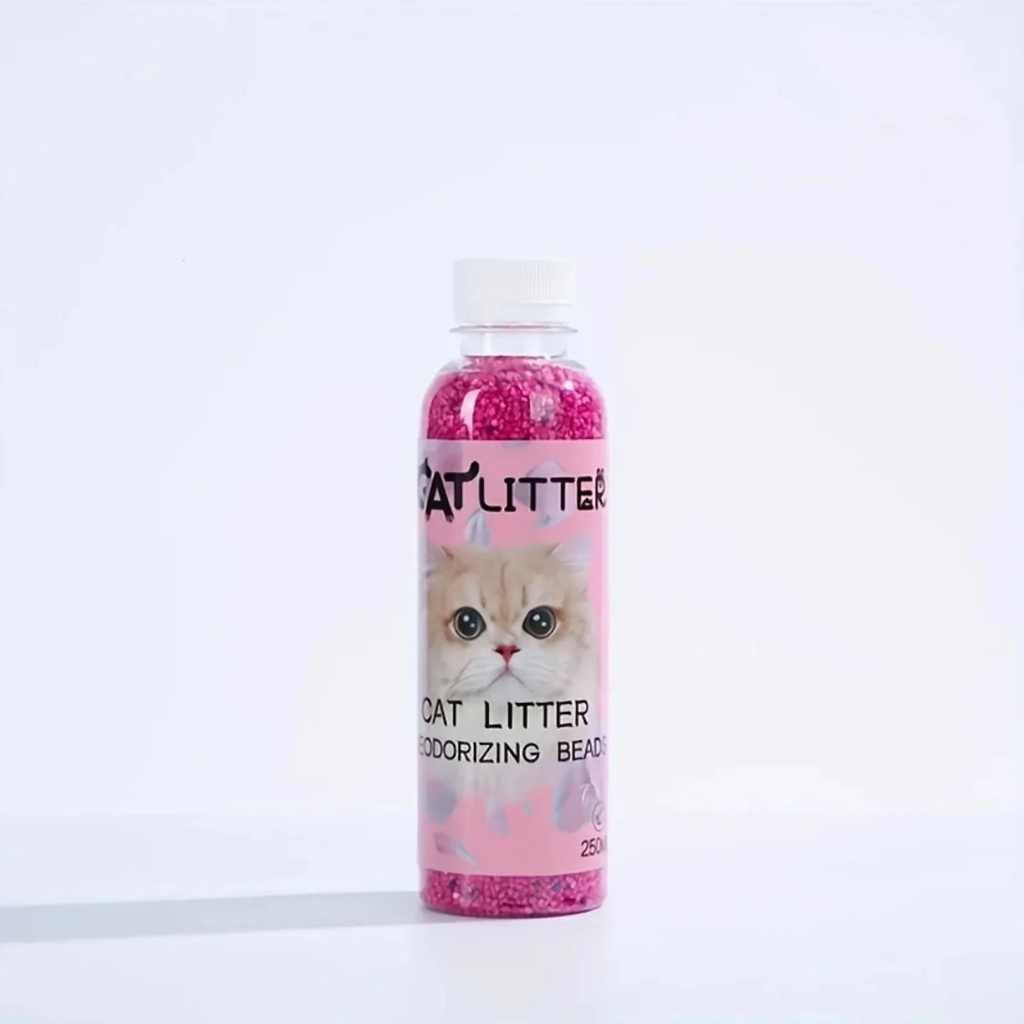 Cat Litter Deodorizing Beads Bottle - Odor Eliminator for Comfortable Home Smell Freshener for Cat Litter Box