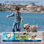 3300 FT Dog Training Collar Rechargeable Remote Control IP67 Waterproof Shock Vibration for 1 Dog with Lockable Shock For Dogs shimendi Sécurité et Confort pour Chien chat| Shimendi