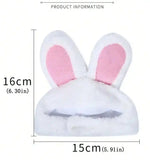 Pet Hat Cat Headgear Lion Rabbit Ears Dog Hat Dress up Pet Headwear Small Dog Pet Supplies - shimendi