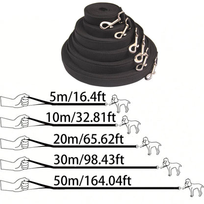 Pet Dog Training Leash Walking Belt Long Lanyard Dog Walking Protection Rope Suitable For Small And Large Dogs 1.5/3/5/6M Leash