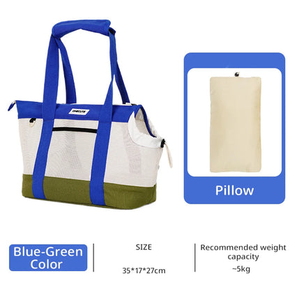 ONECUTE Airline Approved Cat Carrier, Portable Pet Bubble Backpack with Safety Strap, Lightweight Dog Travel Bag