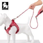 Truelove Pet Leash Floral Rope Leash for Dog and Cat Neoprene Padded Handle 100% Cotton Fabric Zinc-alloy Hook Outdoors TLL2573 - shimendi