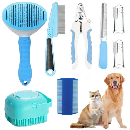 Professional Pet Nail Clipper Stainless Steel Dog Cat Nail Trimmer Labor-Saving Nail Clipper Convenient Dog Grooming Supplies