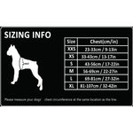 TRUELOVE Pet Nylon Harness Light-weight Double-H Shape Embroidery 5 Adjustable Positions Medium and Large Dog Waterproof  YH1807 - shimendi