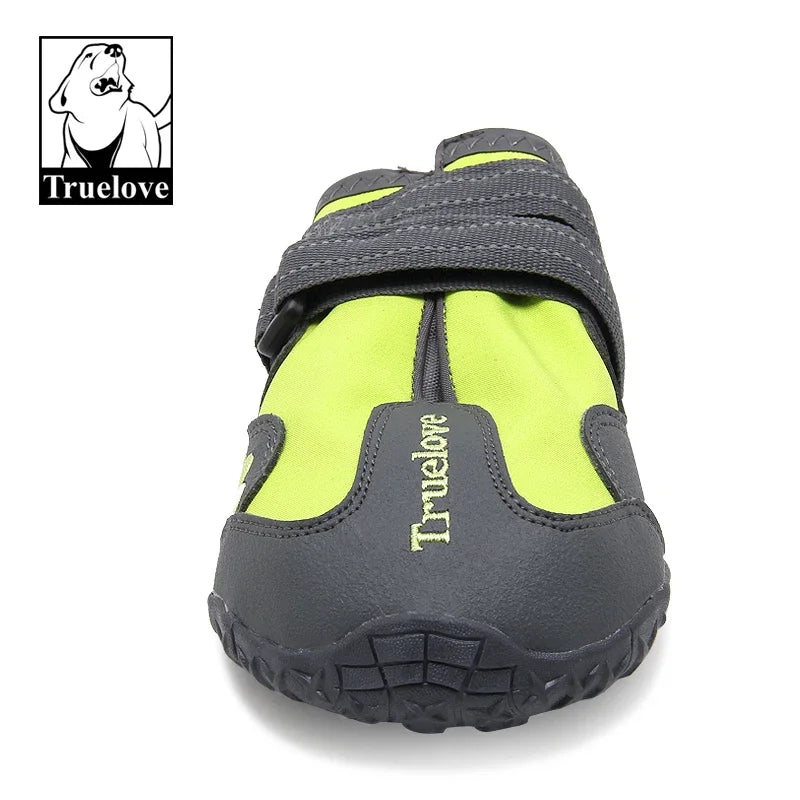 Truelove Dog Shoes Waterproof Anti-Slip Rain Boots Warm Snow Reflective for Small Medium Large Pet Sports Training TLS3961