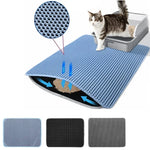 Cat Litter Mat Pet Toilet Non Slip Pet Litter Box Filter Mat Double Layer Wear Resistant Waterproof Cat Litter Mat Pet Supplies - shimendi