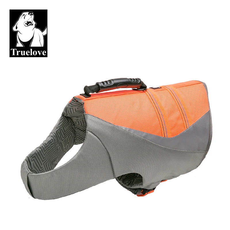 Truelove Pet Swimming Life Jacket Safety Vest for Dog in Summer Fashion Adjustable Reflective in Pool Surfing Drifting TLY1951 - shimendi