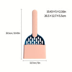 Advanced Cat Litter Shovel Set, Kitten Poop Cleaning Pet Shovel Cleaning Toilet Set, Convenient Cleaning Poop - Durable and Lightweight Pet Cleaning Tool Set - shimendi