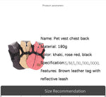 Warm Dog Clothes for Small Dog Windproof Winter Pet Dog Coat Jacket Padded Clothes Puppy Outfit Vest Yorkie Chihuahua Harnes - shimendi