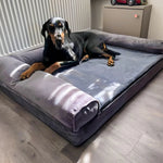 XXXL Large Calming Dog Bed Orthopedic Memory Foam Sofa Couch Waterproof Removable Cover Plush Mat for Small Medium Large Dogs shimendi Sécurité et Confort pour Chien chat| Shimendi