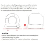 Smart Cat Litter Box Fully Automatic Large Capacity Cat Litter Box Semi-enclosed Smart Cat Toilet APP Remote Control shimendi Sécurité et Confort pour Chien chat| Shimendi