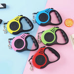 3M 5M Dog Leash for Small Dogs Cat Automatic Retractable Durable Nylon Lead Puppy Outdoor Travel Walking Hiking Traction Rope - shimendi