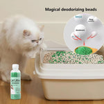 A bottle of deodorant beads for cat sand: makes your home smell comfortable and eliminates odors - shimendi