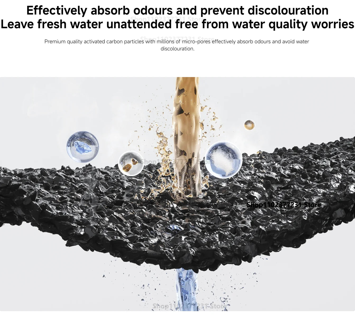 Original Xiaomi Smart Pet Fountain 2 Filter 3 Pcs