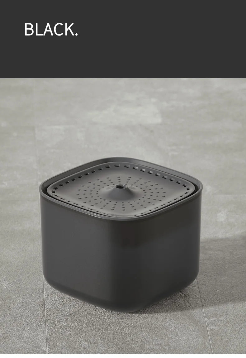 101oz/3L Pet Water Fountain Automatic Induction Circulating Filtering Cat Water Drinker USB Electric Mute Cats Water Dispenser