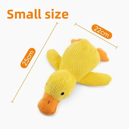 1/3PCS Things For Dogs Dogs Accessories Dog Supplies Calming Duck Squeaky Plush Toy Luxury Sleep Aid Durable Puppy Companion Pet