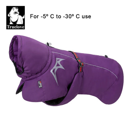 Truelove Warmer Dog Winter Coat Pet Jacket Fashion Dog Clothes Waterproof Windproof Reflective Outdoor Dog Coat TLG2372
