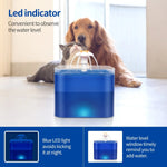 2L Automatic Cat Water Fountain with LED Nightlight, USB Powered Quiet Pump with Filter for Cats and Small Dogs shimendi Sécurité et Confort pour Chien chat| Shimendi