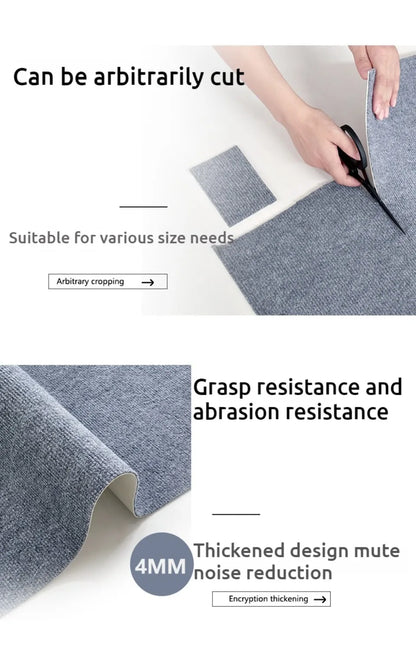 Cat Scratch Protector with Selfadhesive Freeform Cutting Carpet Mat Cat Scratch Protection Furniture Pet Training Sofa Protector