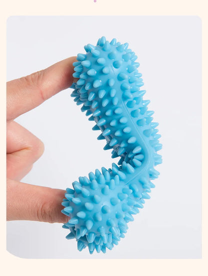 Pet Dog Chew Toys Rubber Bone Toy Aggressive Chewers Dog Toothbrush Doggy Puppy Dental Care For Dog Pet Accessories