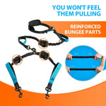Explosion-Proof Short Elastic Buffer Pet Leash One-Hand Drag Two-Walking Rope Running Dog Accessories for Small Large Dogs - shimendi