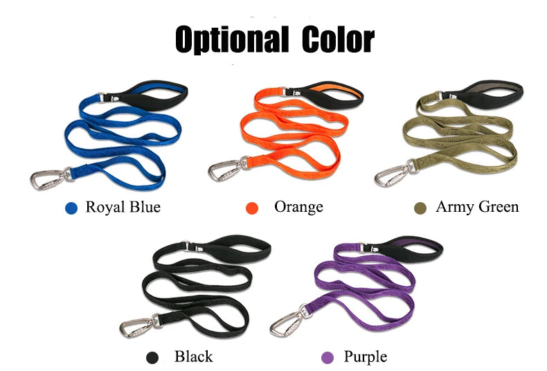 TRUELOVE Pet Leash Nylon Zinc-alloy Hook Carabiner Dog Accessories Rope Lead Medium Big Ferocious Travel Pet Supplies YL1831