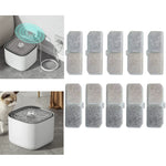 10pcs Cat Water Fountain Filter Replacement Filters Pet Cats Water Drinking Dispenser filter supplies - shimendi