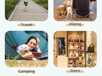 ONECUTE Foldable Pet Carrier Backpack for Small Dogs Cats Travel Tote for Chihuahua Yorkshire Puppy Outdoor Indoor Vet Visit