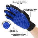 Silicone Pet Grooming Gloves Cats Hair Brush and Comb Gloves to Bathe Dogs Cleaning Hair Removal  for Dog Animal Use Supplies - shimendi