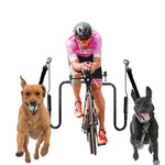 Hands Free Dog Bike Leash Bicycle Dog Walker Attachment Cycling Pet Traction Rope for Outdoor Walking shimendi Sécurité et Confort pour Chien chat| Shimendi