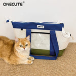 ONECUTE Airline Approved Cat Carrier, Portable Pet Bubble Backpack with Safety Strap, Lightweight Dog Travel Bag shimendi Sécurité et Confort pour Chien chat| Shimendi
