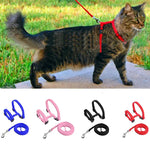 Adjustable Pet Cat Collar For Cats Cozy Nylon Rabbit Kitten Kedi Harness Leash Set Dog Cat Accessories Products For Pets shimendi Sécurité et Confort pour Chien chat| Shimendi