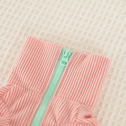 Pet Two-legged Zipper Shirt Small And Medium-sized Dog Autumn Winter Warm Windproof Fashion Costumes Puppy Cotton Clothes