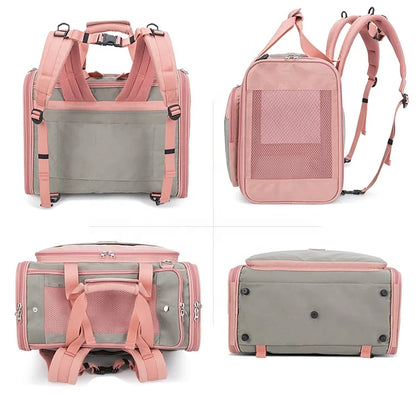 Truelove Waterproof Pet Carrier Bag for Small Dogs Cats High-Grade Polyester,Eco-Friendly & Airline Approved Design TLX2971