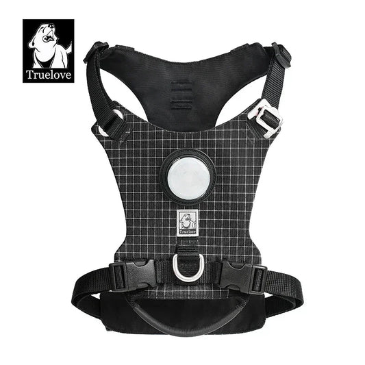 Truelove-Pet Harness with LED Light and Tracker Holder, 19 Modes, for Dog, Cat Time, Highly Recommended for Outdoor Use, TLH6771 shimendi Sécurité et Confort pour Chien chat| Shimendi