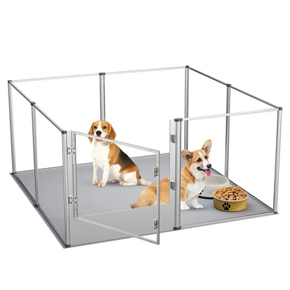 Extra Large Dog Playpen Acrylic Enclosure Pet Animal Bunny