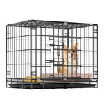 Foldable Portable Metal Dog Crate Kennel Small Puppy Indoor Outdoor Travel Car Home Removable Tray Secure Pets Dog Playpen shimendi Sécurité et Confort pour Chien chat| Shimendi
