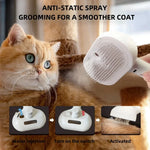 Pet Spray Grooming Comb Remove Floating Hair Fluffs Hair Water Steam Styling for Dogs Cats accessories - shimendi