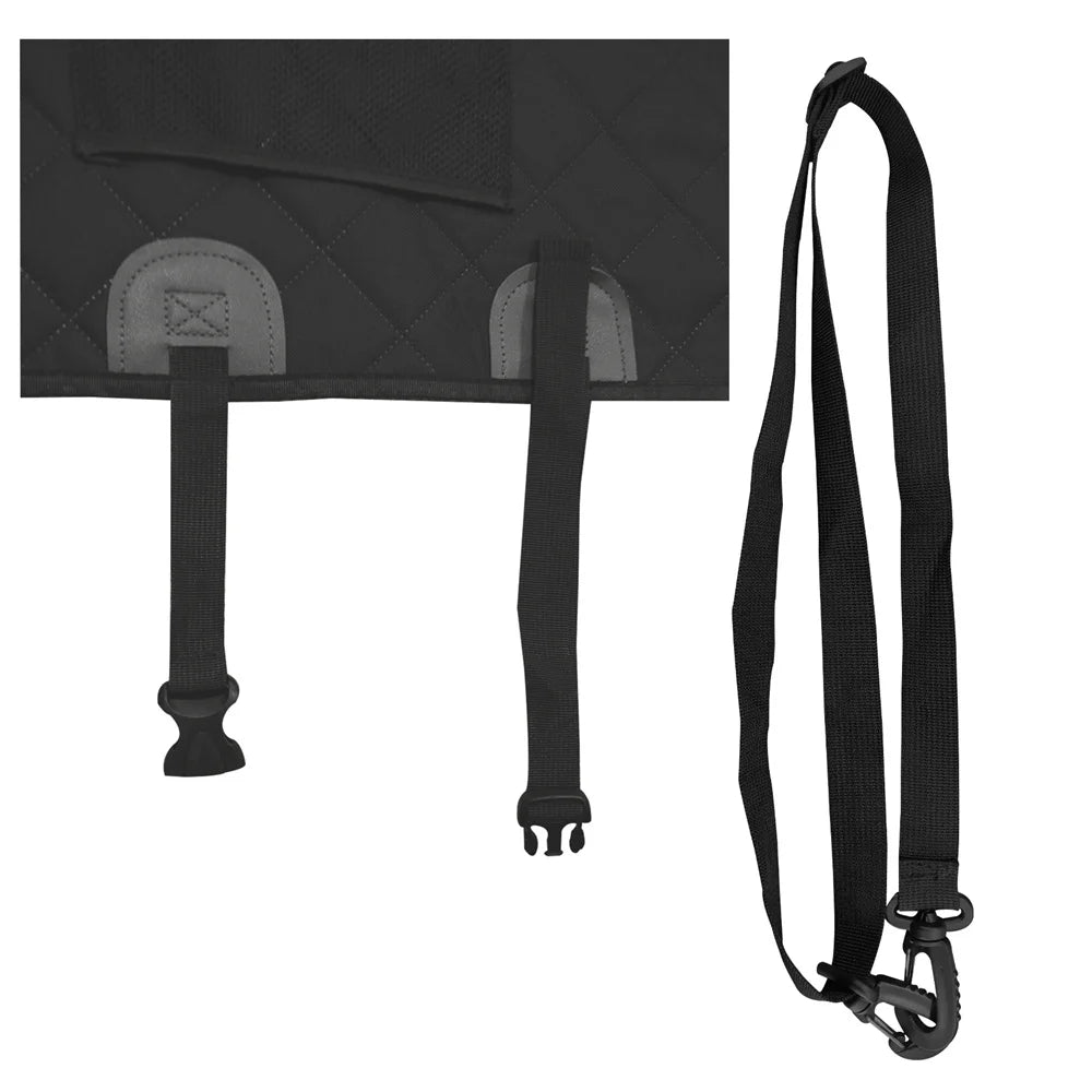 Waterproof Back Seat Extender Dog Car Seat Cover for Back Seat Bed with Mesh Window Storage Pocket Supports 220lbs Dog Hammock