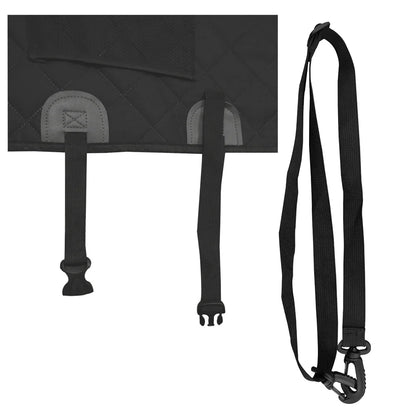 Waterproof Back Seat Extender Dog Car Seat Cover for Back Seat Bed with Mesh Window Storage Pocket Supports 220lbs Dog Hammock