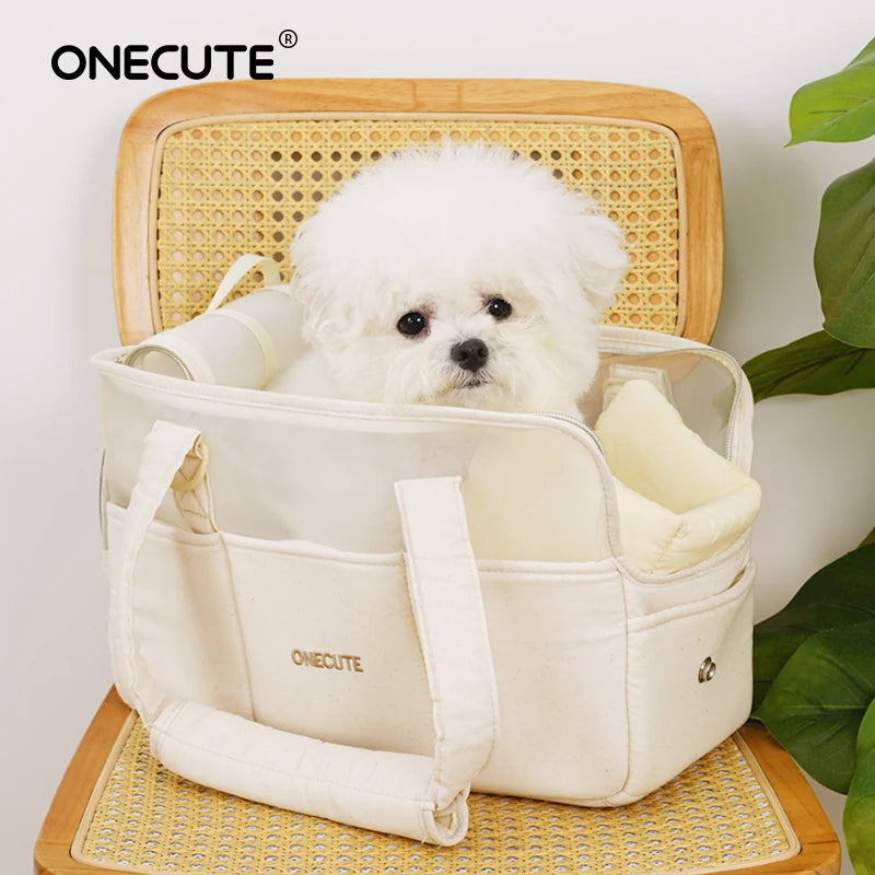 Dog Carrier for Small Dogs, Portable Pet Shoulder Sling Bag, Hands-Free Puppy Cat Carrier for Outdoor Travel, Hiking, Vet Visit shimendi Sécurité et Confort pour Chien chat| Shimendi