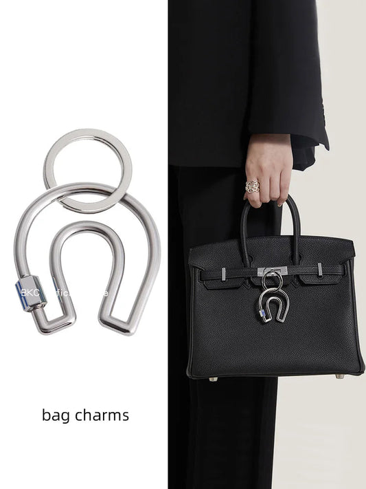 bag charms Horseshoe bag pendant fer a Cheval key chain decorative buckle car key chain bag shoulder strap adjustment buck shimendi Sécurité et Confort pour Chien chat| Shimendi