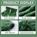 Autumn and Winter Dinosaur Clothing Cotton Pet Pullover, Animal Theme Puppy and Kitten Clothing, Cute and Soft Pet Clothing Suitable for Small Cats and Dogs - shimendi