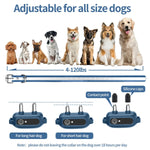 Electric Dog Training Collar Waterproof Dog Bark Collar Pet With Remote Control Rechargeable Anti Barking Device All Size Dogs shimendi Sécurité et Confort pour Chien chat| Shimendi